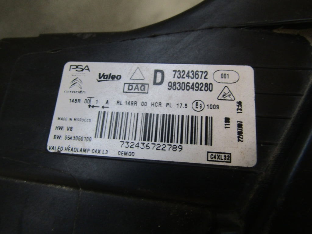Prednji far Citroen C4 III LED 20- RH desni 9830649280