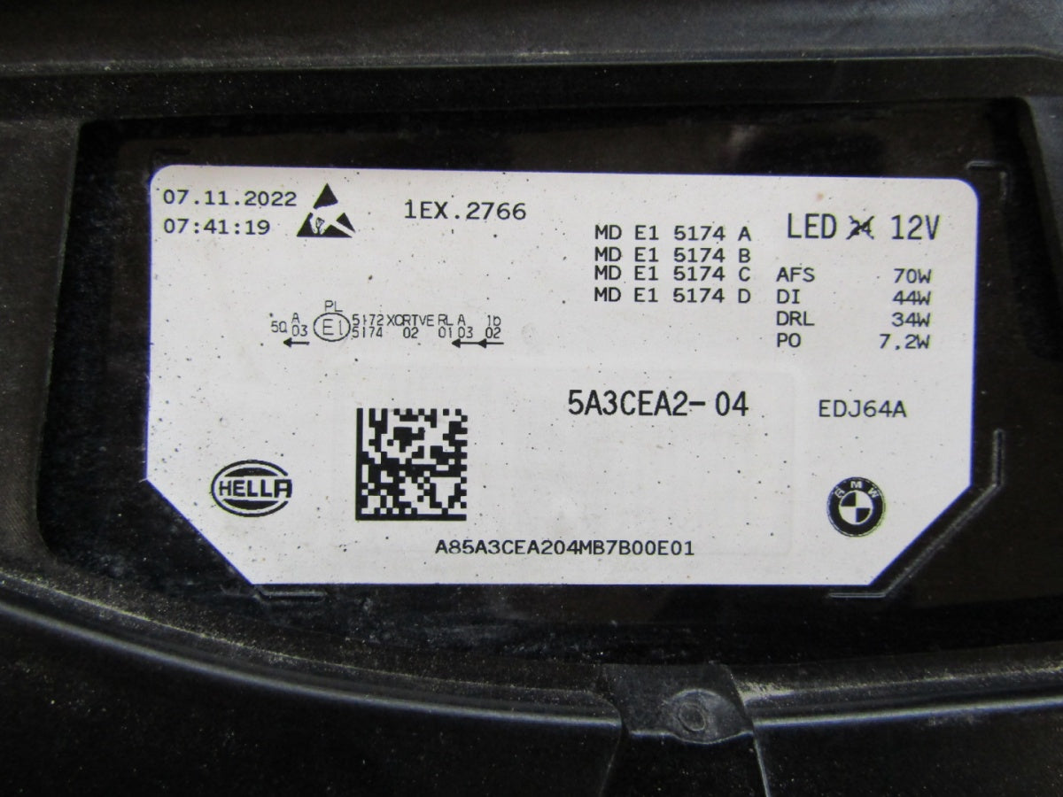 Prednji far BMW IX I20 LASER 21- RH 5A3CEA 2