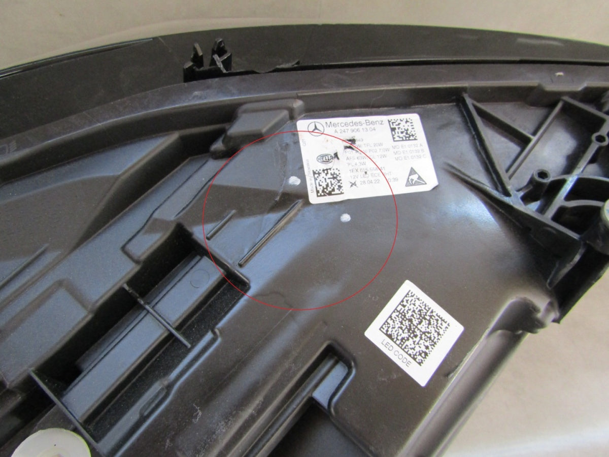Prednji far Mercedes B klasa 247 LIFT FULL LED MULTIBEAM 23- LH A2479061304