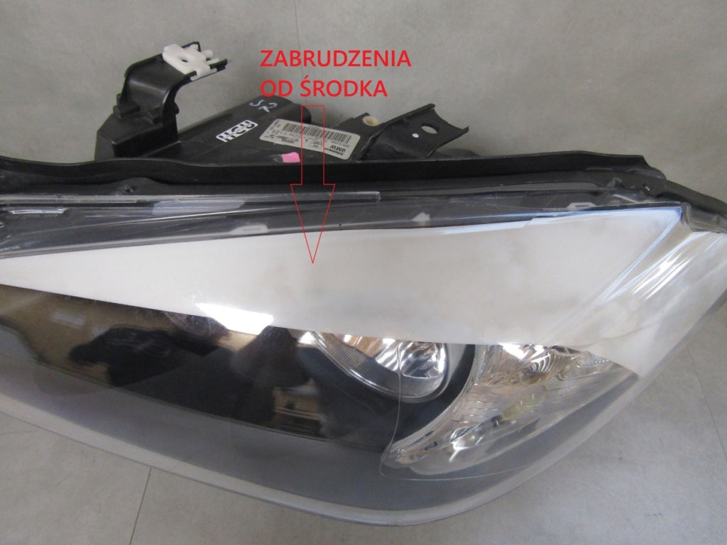 Prednji far BMW X1 E84 halogen LH lijevi 09-12 890093492