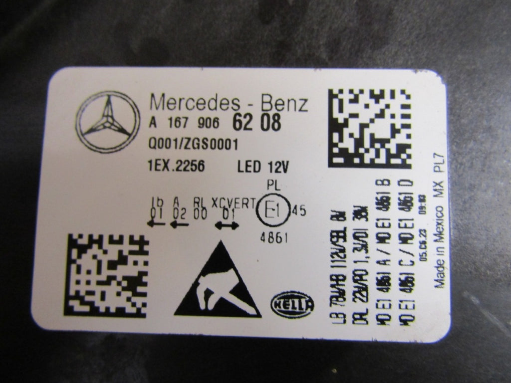 Prednji far MERCEDES GLS X167 W167 FULL LED MULTIBEAM RH desni 19- A1679066208
