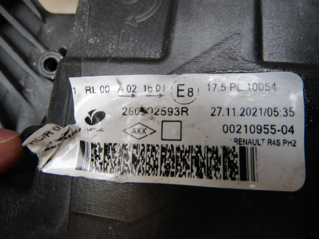Prednji far RENAULT TWINGO III LIFT LH lijevi 260602593R