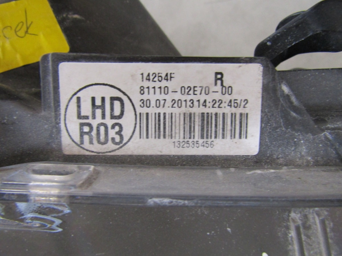Prednji far Toyota Corolla E16 E17 E18 halogen z Led 13-16 RH desni 81110-02E70-00