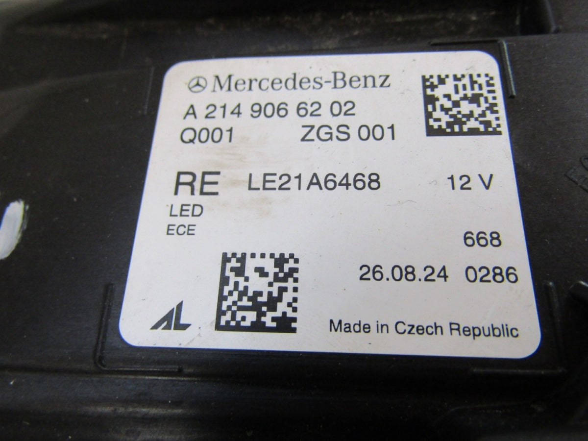Prednji far Mercedes E klasa W214 FULL LED DIGITAL LIGHT 23- RH A2149066202