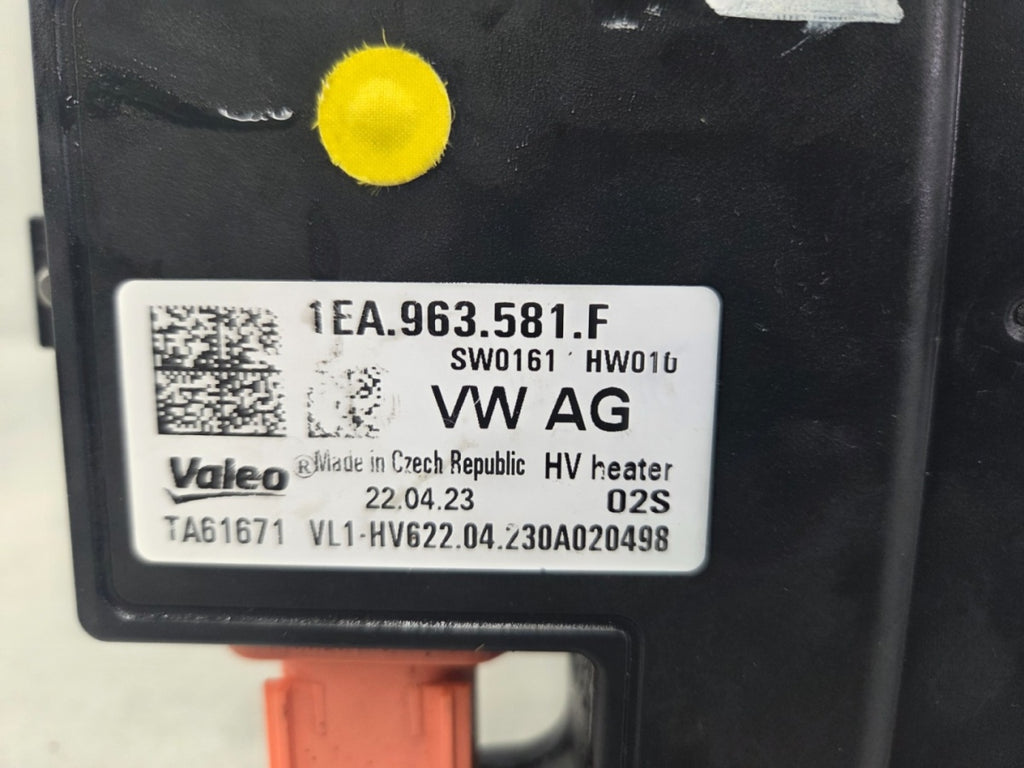 NAGRZEWNICA ELEKTRYCZNA Grzałka Volkswagen CUPRA 1EA963581