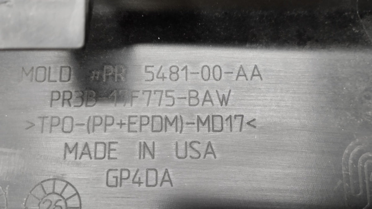 Spojler lajsna dokładka zderzaka prednji przedniego Ford Mustang 6 VI