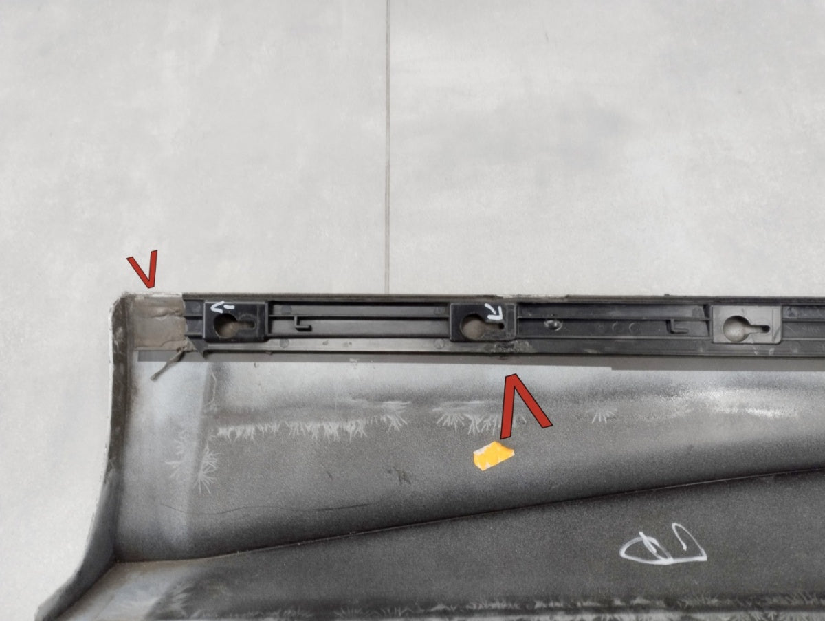 Lajsna praga lijevi Audi A5 8W6 8W7 S-Line 19- Lift coupe cabrio