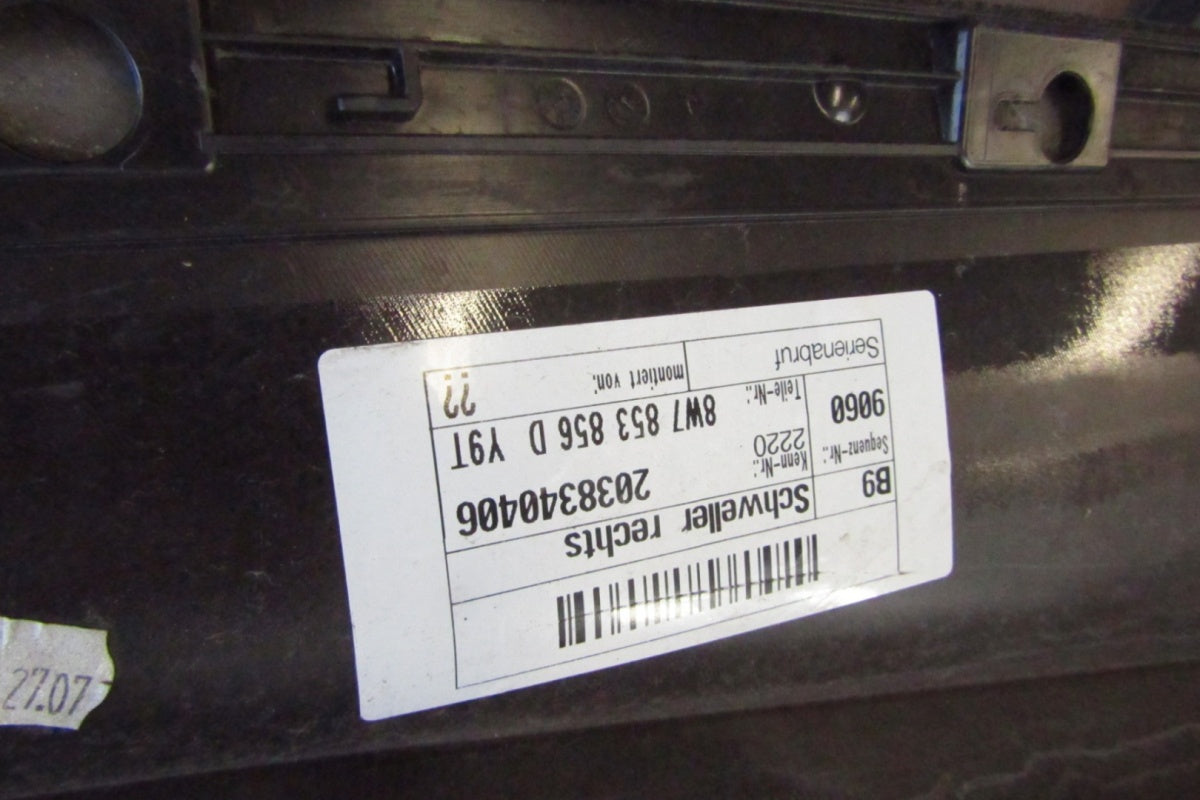 Lajsna praga desna Audi A5 8W6 8W7 S-Line 19 Lift