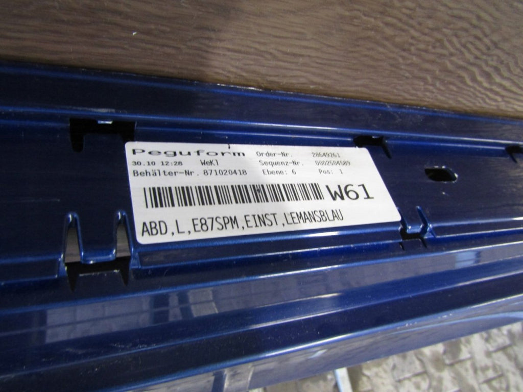 Lajsna praga lijeva BMW 1 E87 M paket 5D 04-11