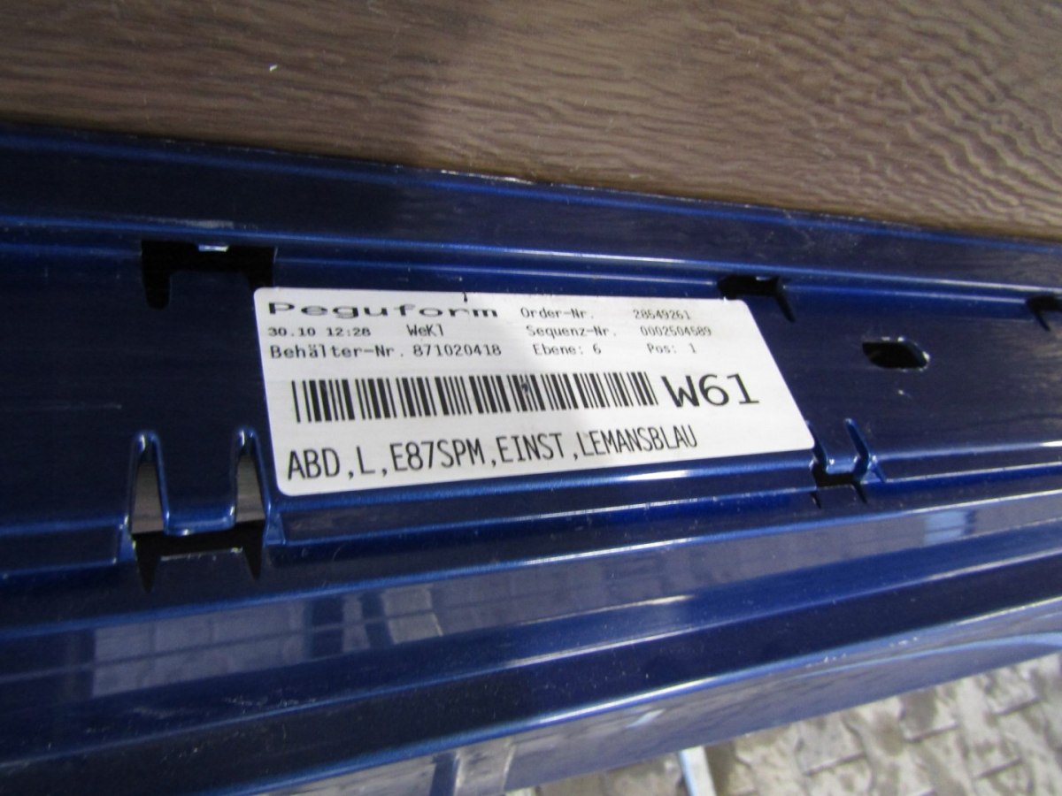 Lajsna praga lijeva BMW 1 E87 M paket 5D 04-11