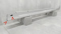 Lajsna praga lijevi Toyota Prius IV 15-23 XW50 75860-47080