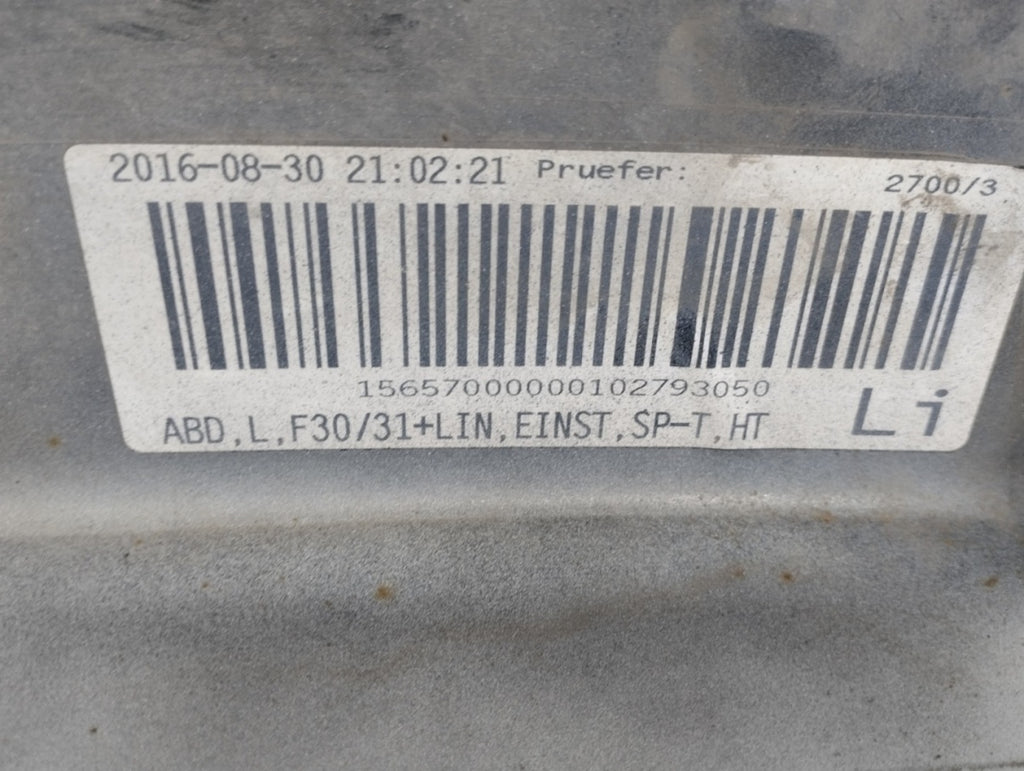 Lajsna praga lijevi BMW 3 F30 F31 sedan kombi 11-18