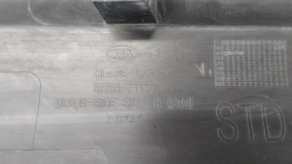 Lajsna praga lijevi Kia Sportage 4 IV 15-21 osłona progu