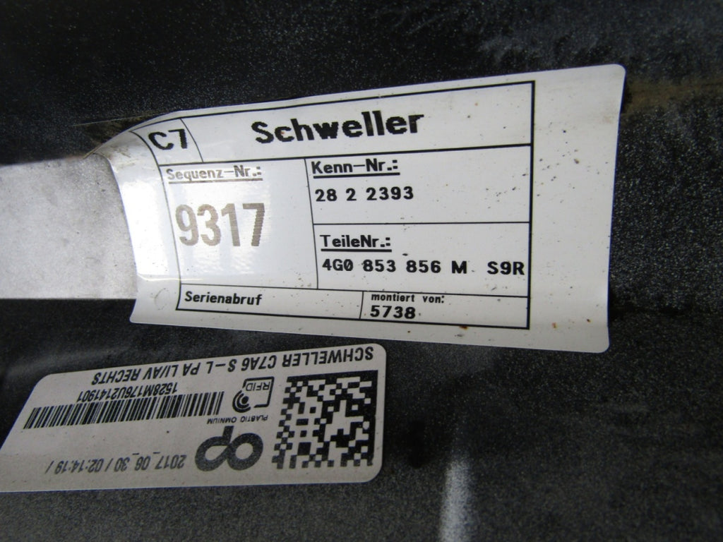 Lajsna praga desna Audi A6 C7 S Line 4G0 LIFT 14