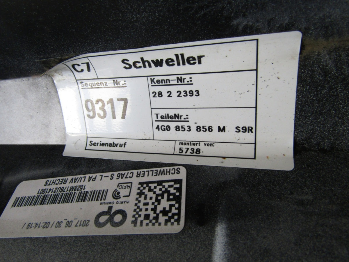 Lajsna praga desna Audi A6 C7 S Line 4G0 LIFT 14