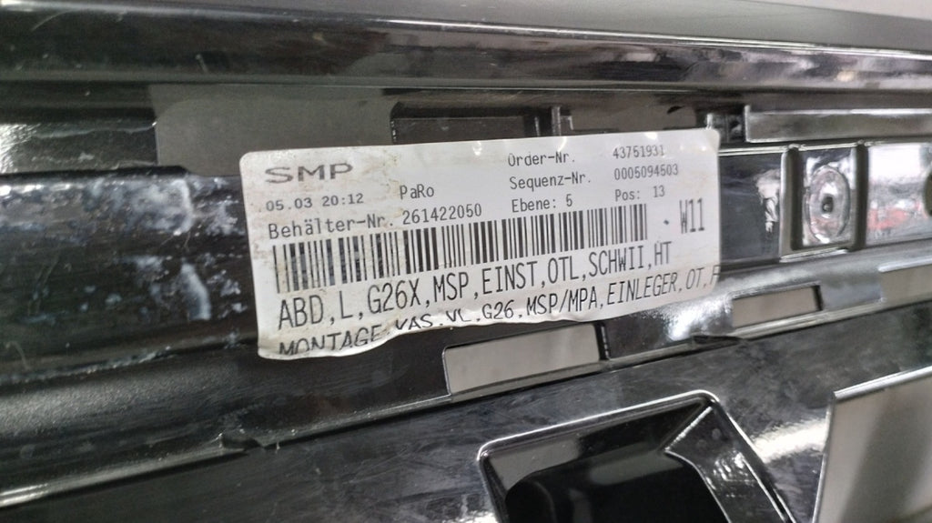 Lajsna praga ślizg mocowanie lijevi BMW i4 G26 M paket 20-