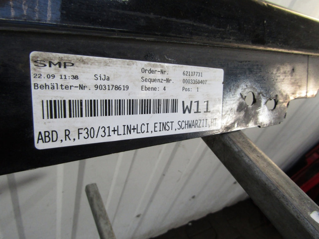 Lajsna praga desna BMW 3 F30 F31 11-18