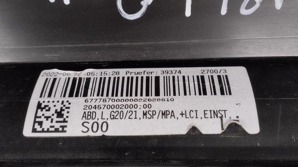 Lajsna praga lijevi BMW 3 G20 G21 M paket 18- sedan kombi