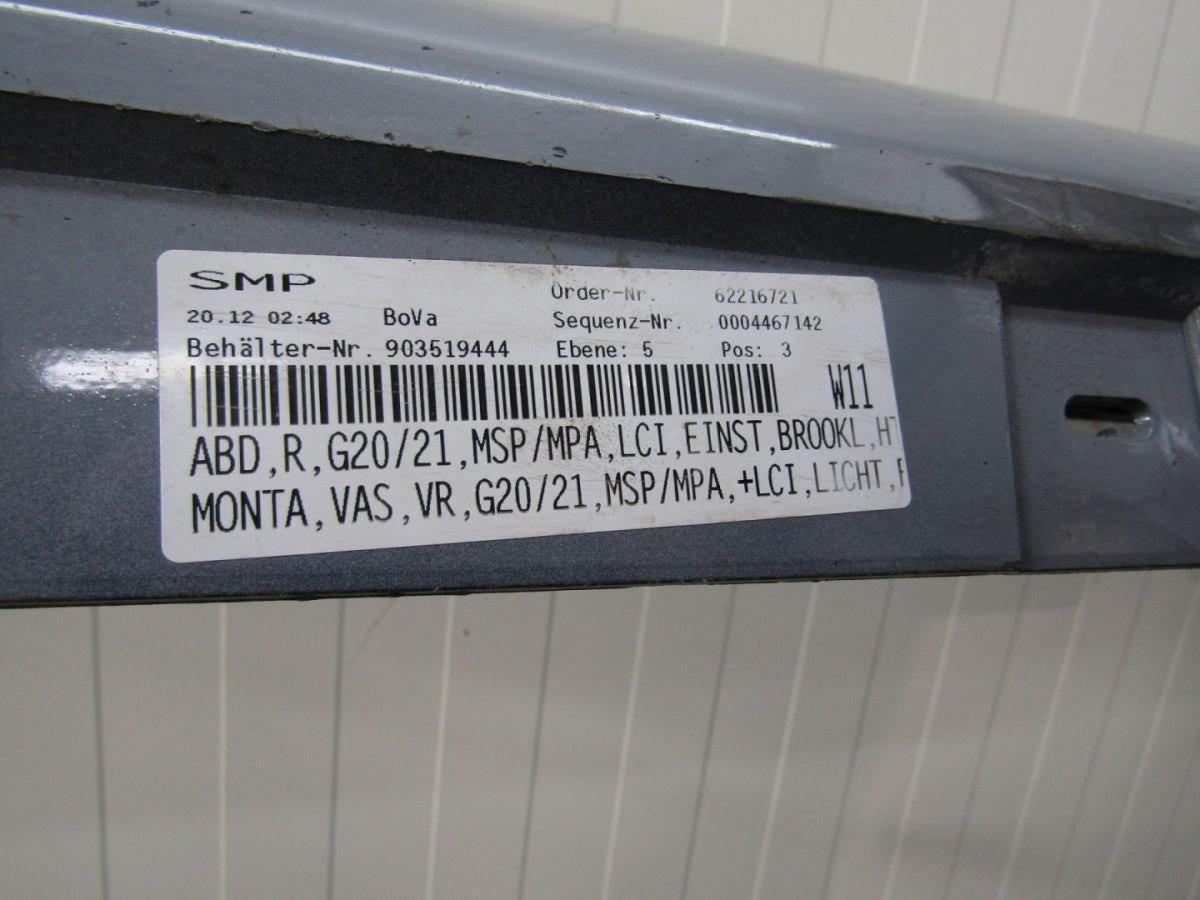 Lajsna praga desna BMW 3 G20 G21 M paket 18-
