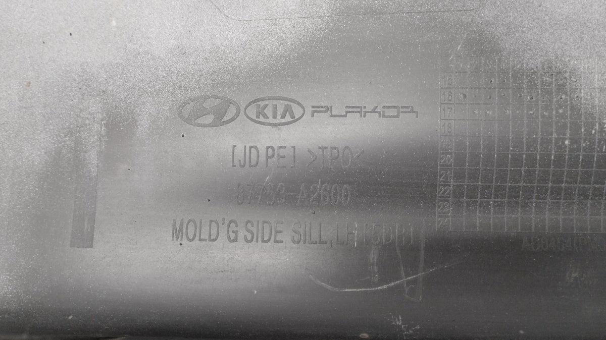 Lajsna praga lijevi KIA CEED 2 II GT 15-18 Lift 5D