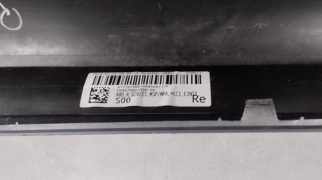 Lajsna praga desni BMW 3 G20 G21 M paket 18-