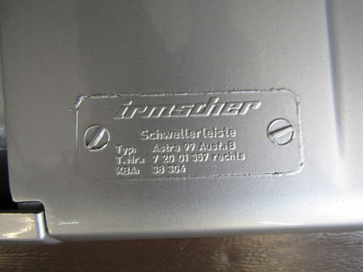 Lajsna praga desna Opel Astra II G IRMSCHER 98-