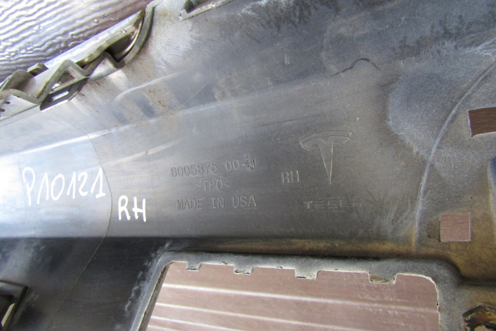 Lajsna praga desna Tesla S hrom Lift 16-