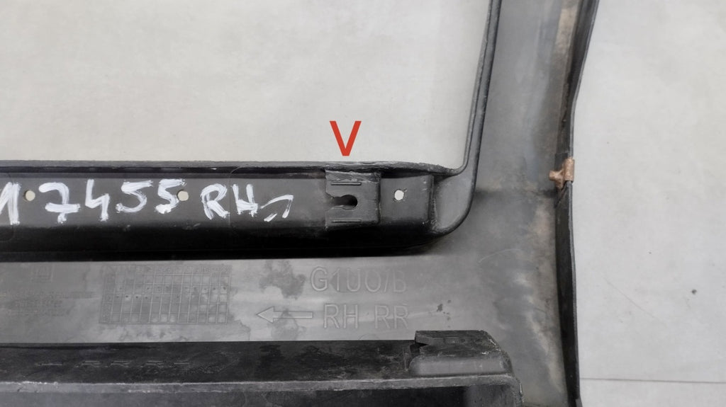 Lajsna praga desni desni zadnji Opel Mokka A Mokka X 12-19