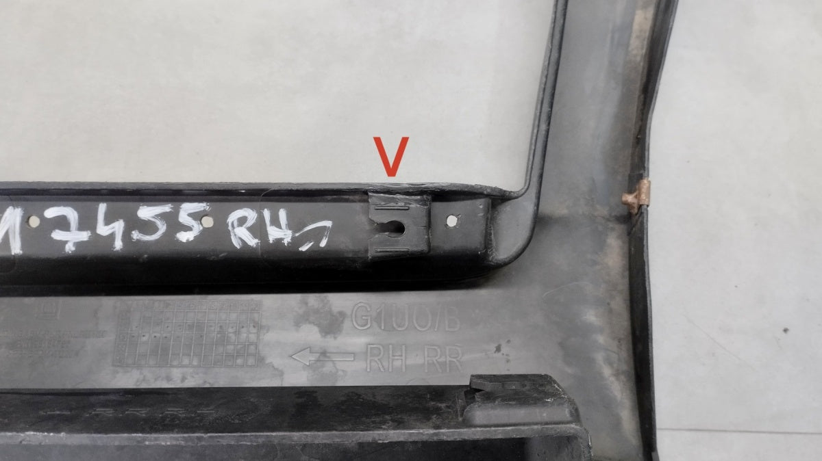 Lajsna praga desni desni zadnji Opel Mokka A Mokka X 12-19