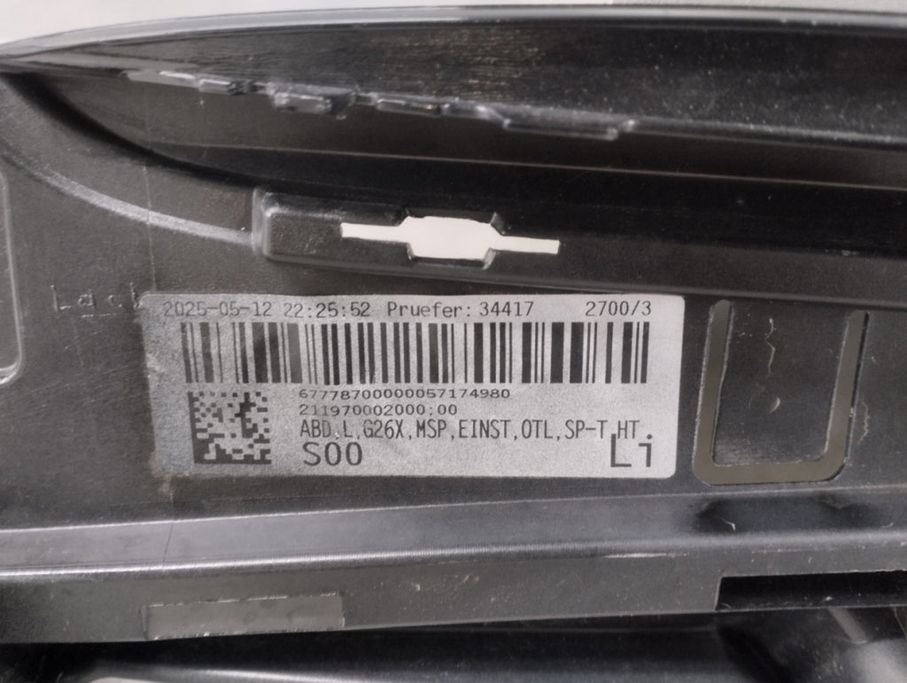 Lajsna praga ślizg mocowanie lijevi BMW i4 G26 M paket 20-