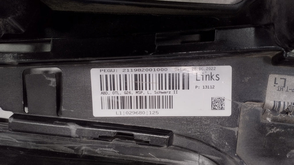 Lajsna praga ślizg mocowanie lijevi BMW i4 G26 M paket 20-