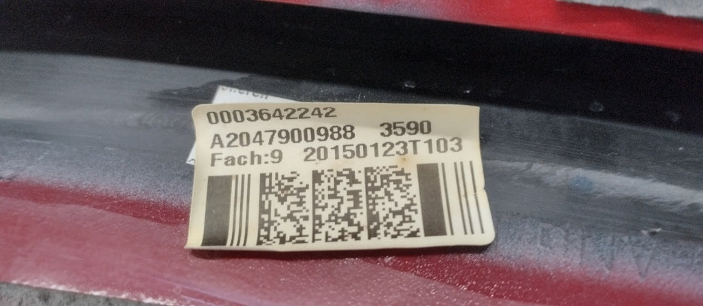Spojler gepek vrata spojler zadnji Mercedes C W204 204 Coupe AMG A2047900988