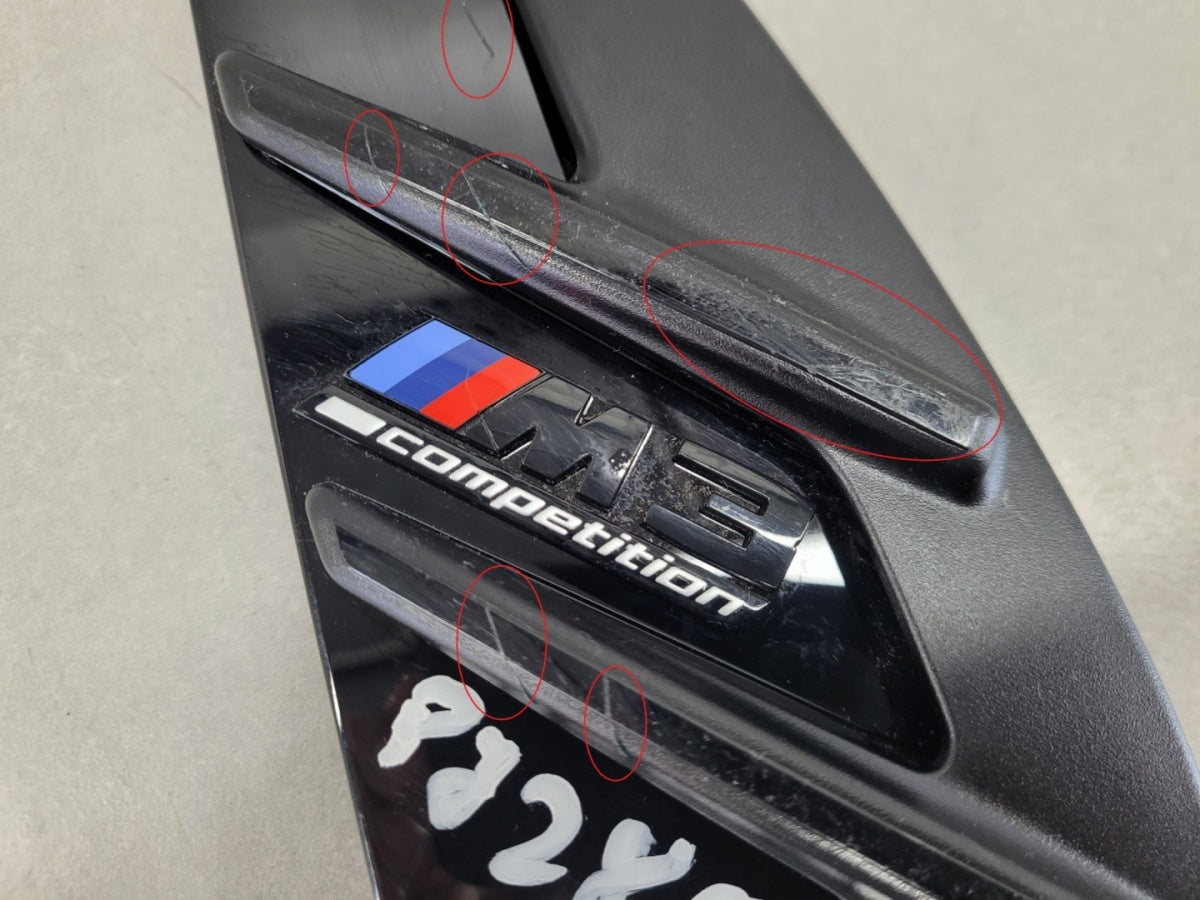 Rešetka Zaślepka lajsna błotnika desna prednja Bmw M3 G80 G81 Lift LCI 23-