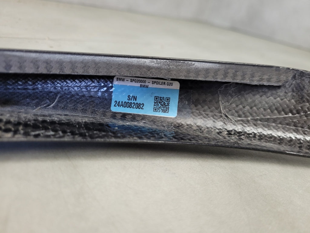 Spojler spoiler dokładka na klape KARBON BMW M3 G20 G21 18-
