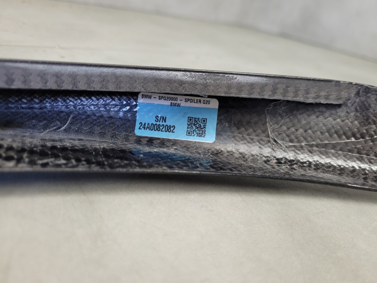 Spojler spoiler dokładka na klape KARBON BMW M3 G20 G21 18-