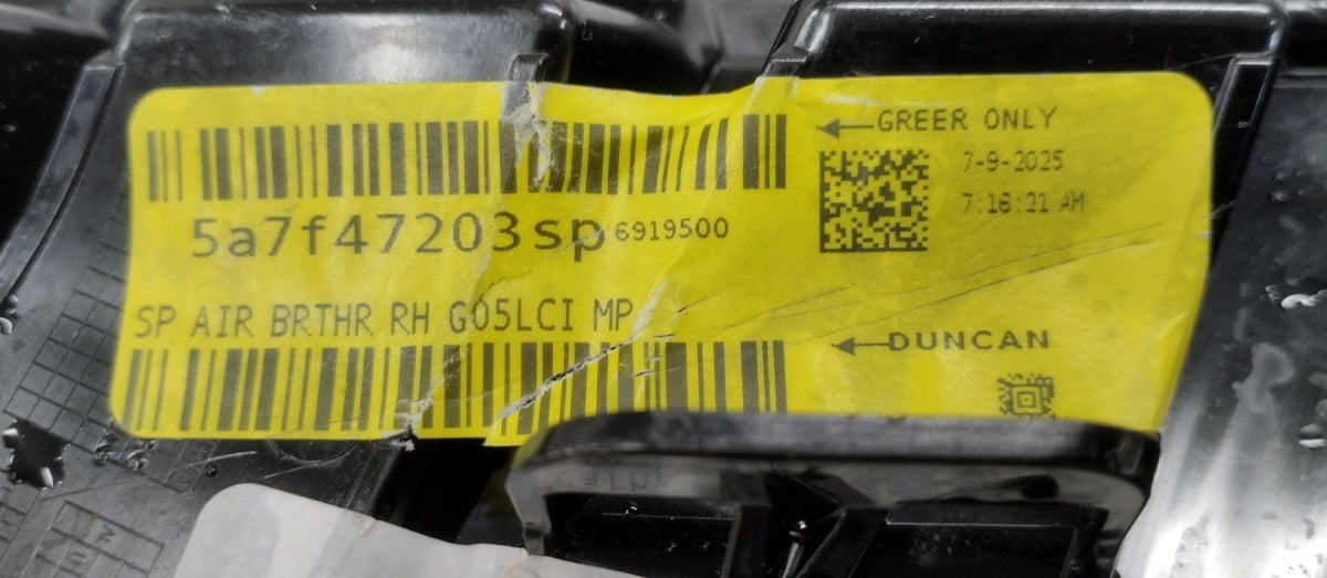 Blatobran obloga a desni prednji BMW X5 G05 lift M-paket 2023-