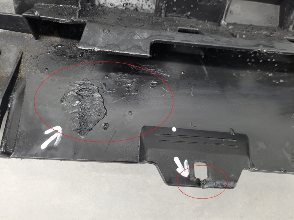 Prednji branik Osłona plyta podłoga pod Mercedes Vito W447 447 Lift 24-