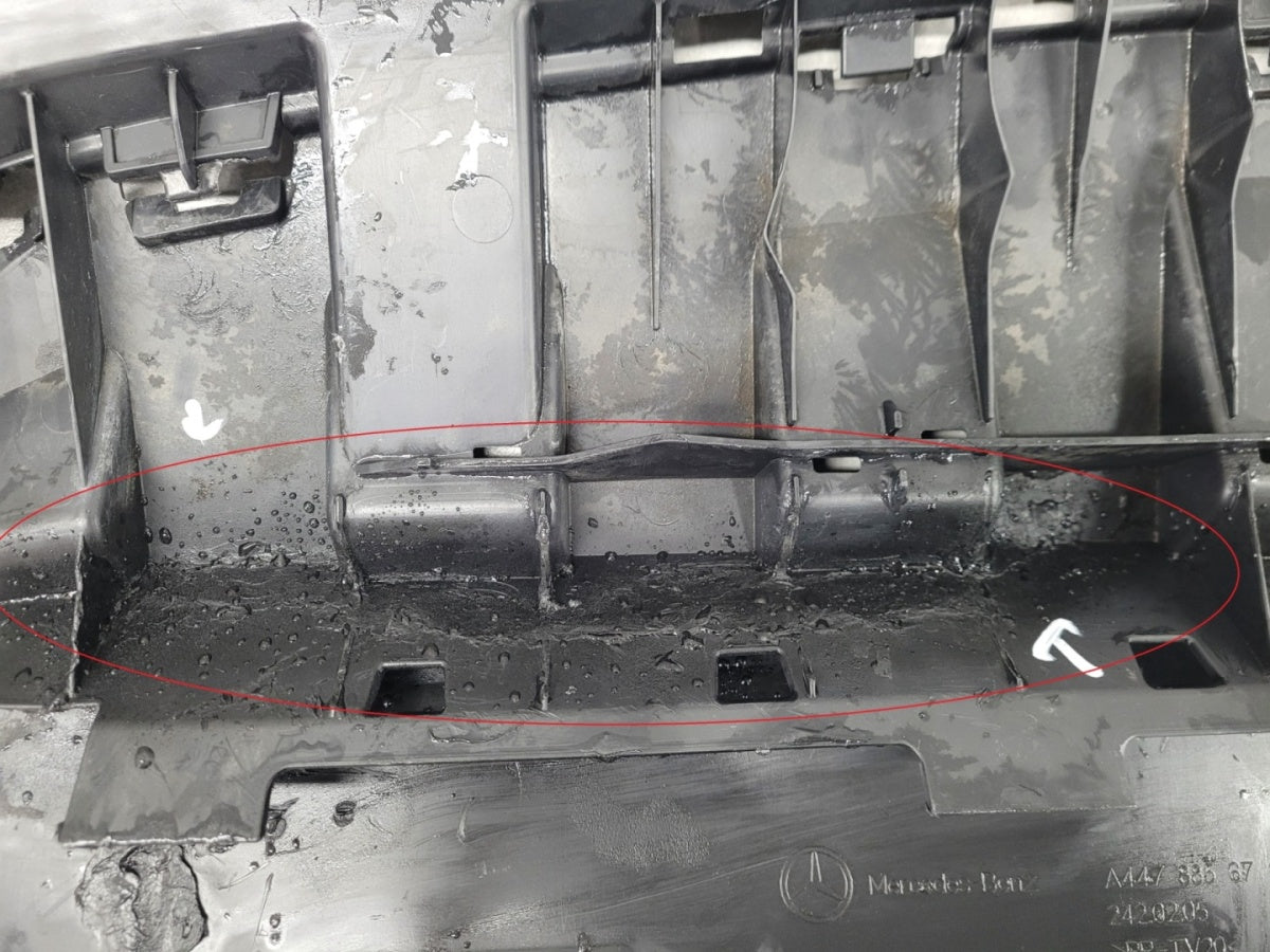 Prednji branik Osłona plyta podłoga pod Mercedes Vito W447 447 Lift 24-