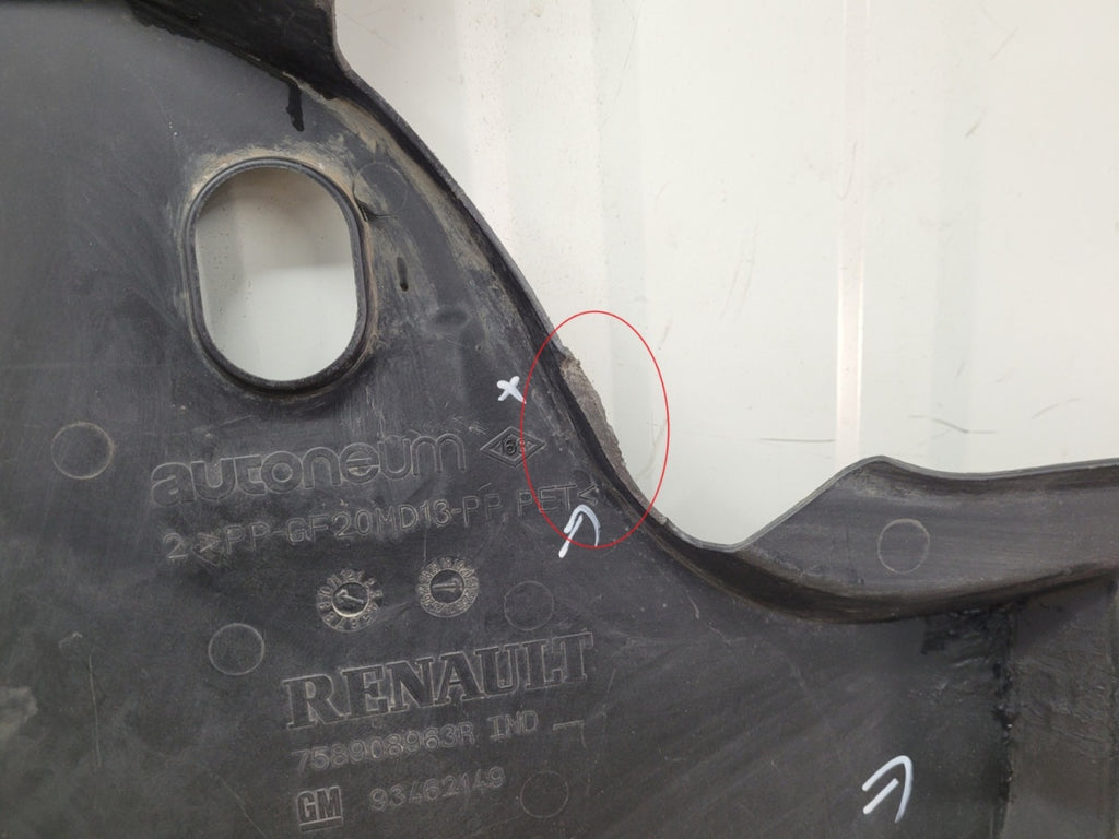 Zaštita płyta pod zderzak Renault Trafic III Opel Vivaro B Nissan NV300