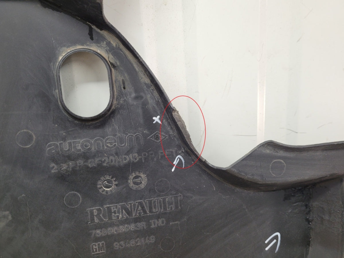 Zaštita płyta pod zderzak Renault Trafic III Opel Vivaro B Nissan NV300