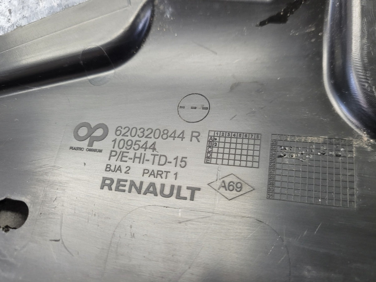 Zaštita pasa przedniego maskownica górna prednja Renault Clio V 19-