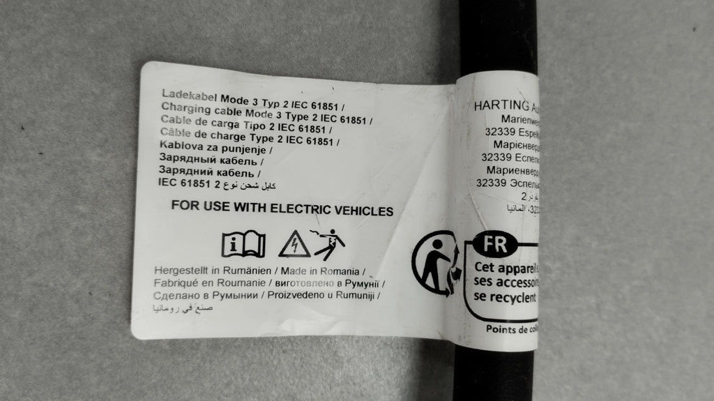 PRZEWÓD ŁADOWANIA PORSCHE CAYENNE 9Y PANEMRA HYBRID KABEL 9Y0971675BR