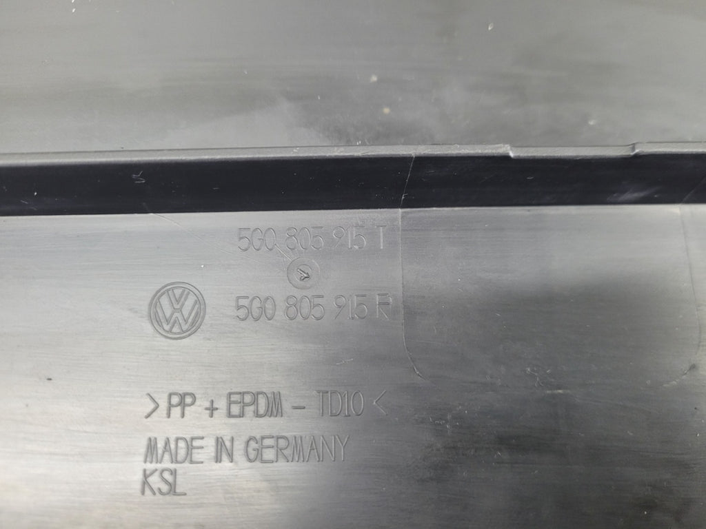 Zaštita Płyta podłoga zderzaka prednja Vw Volkswagen Golf 7 VII 5G0 Lift 17-19