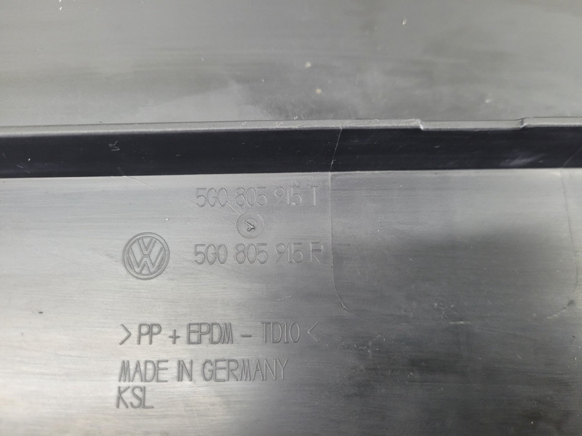 Zaštita Płyta podłoga zderzaka prednja Vw Volkswagen Golf 7 VII 5G0 Lift 17-19
