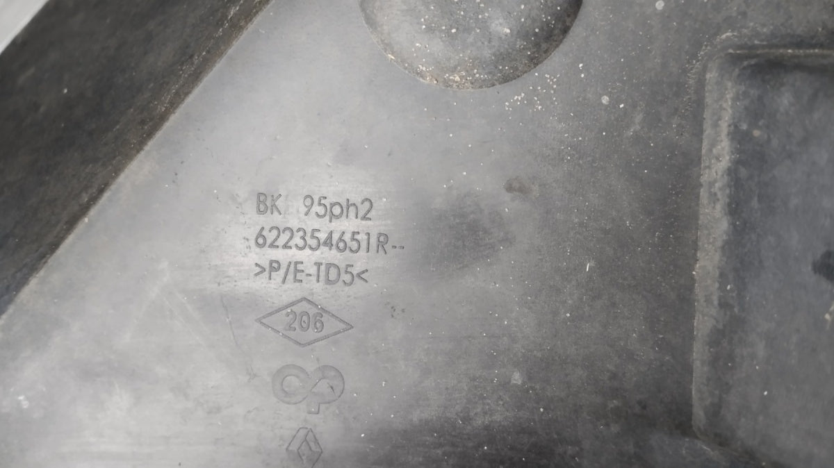 Zaštita Podłoga płyta pod zderzak RENAULT MEGANE 3 III LIFT 12- 16