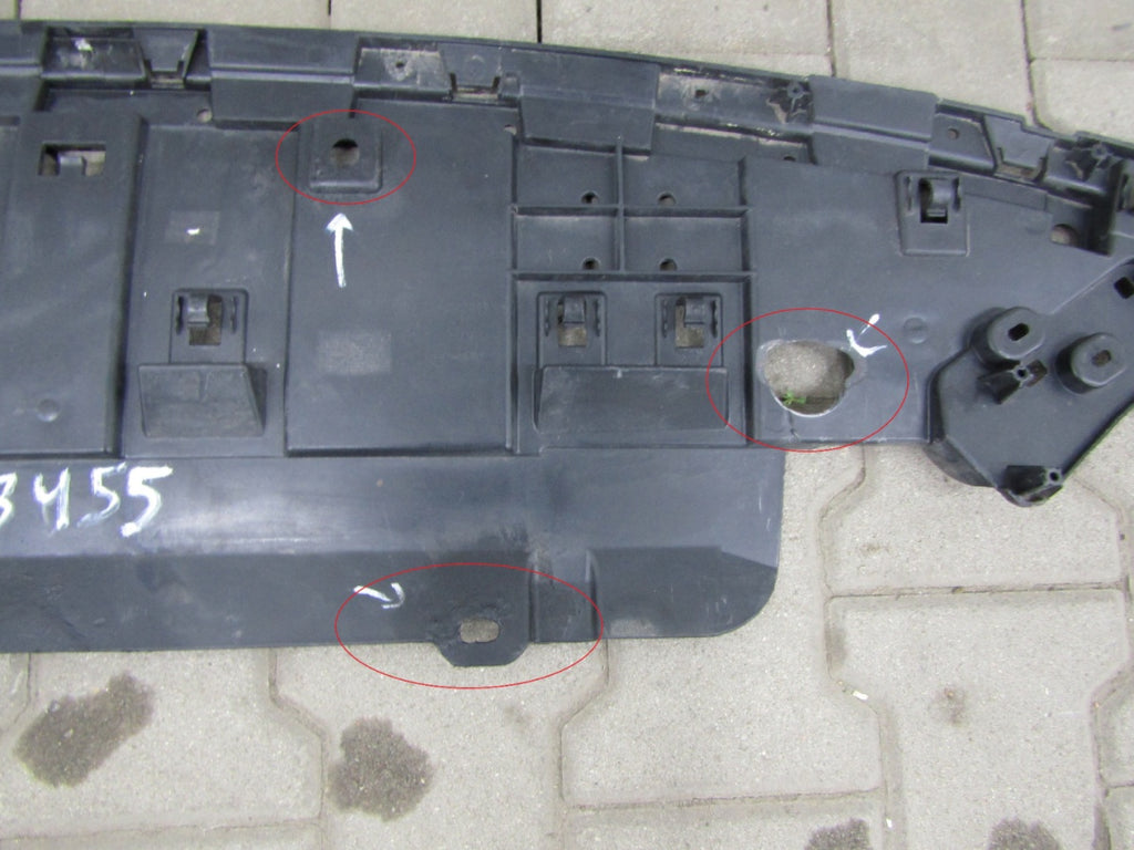 Zaštita płyta podłoga zderzaka SMART FORFOUR 2 13-