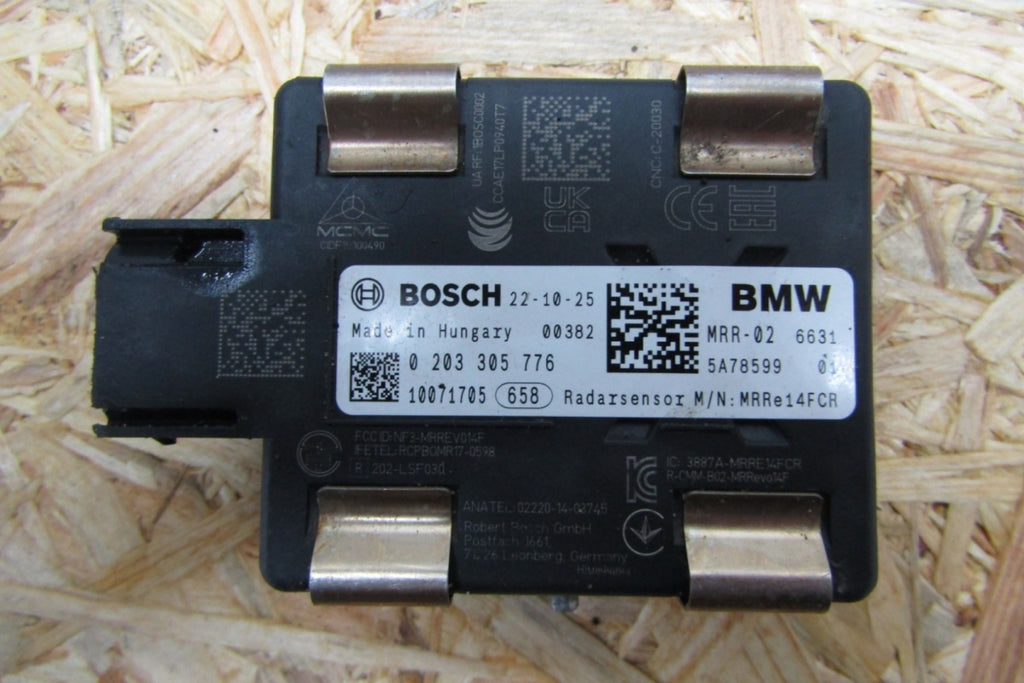 BMW RADAR DISTRONIC ACC F40 G20 G30 G05 G01 0203305776 5A78599