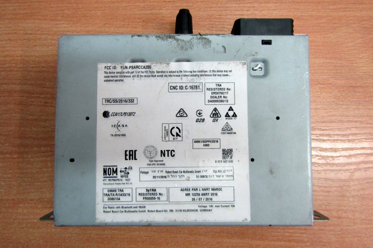 Radio Nawigacja PEUGEOT CITROEN OPEL 9824005980
