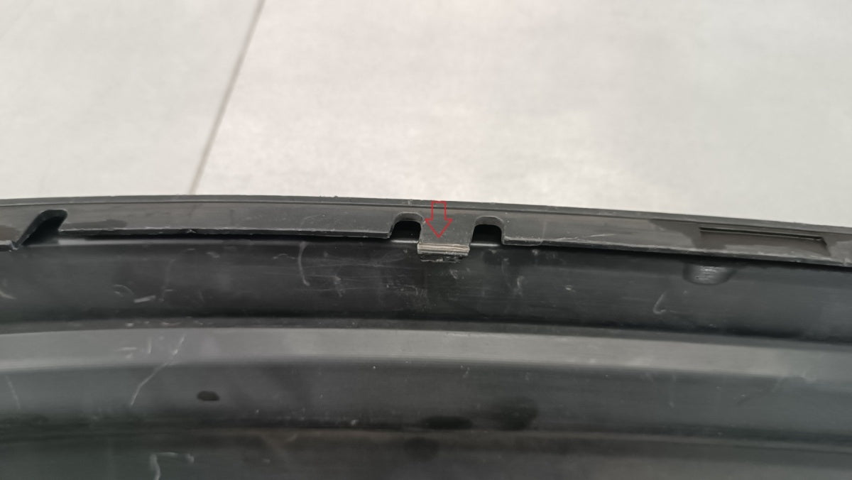 Spojler DOKŁADKA DYFUZOR ZDERZAKA zadnji AUDI A4 B9 S LINE 15-19