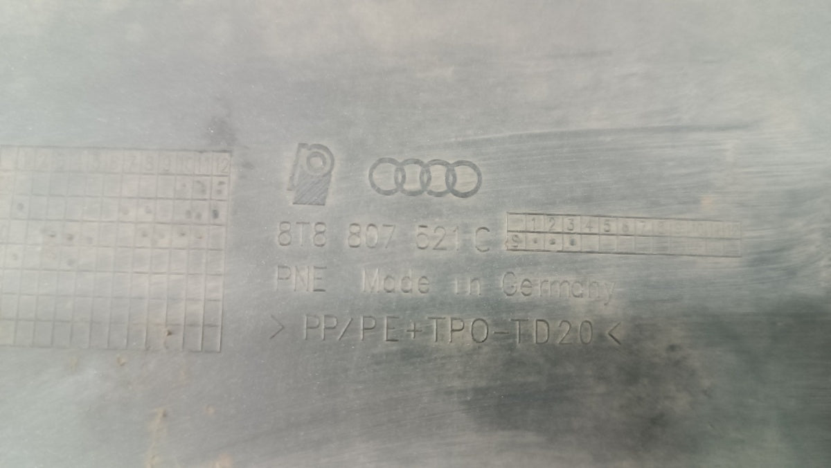 Spojler DOKŁADKA DYFUZOR ZDERZAKA zadnji AUDI A5 8T S LINE 07-
